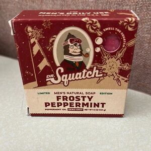 Frosty Peppermint Soap - Red